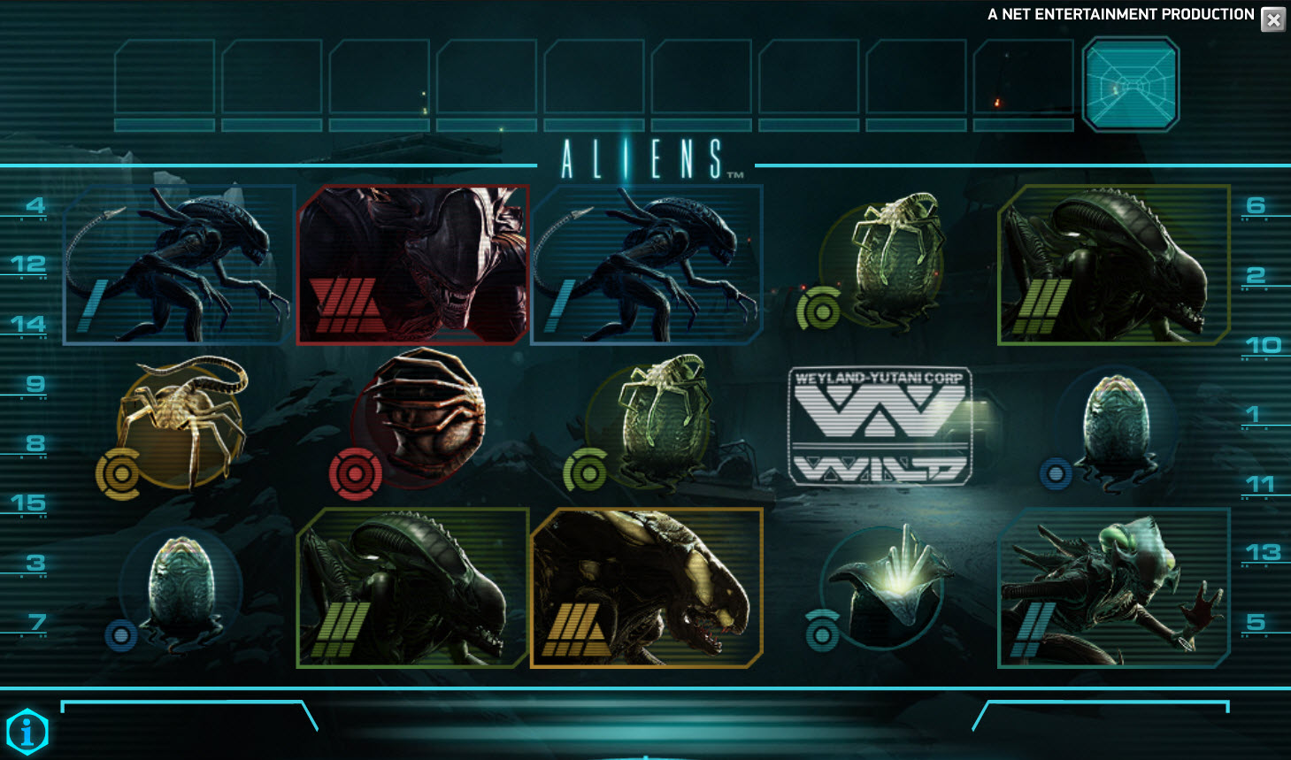 Aliens Описание Игрового Автомата